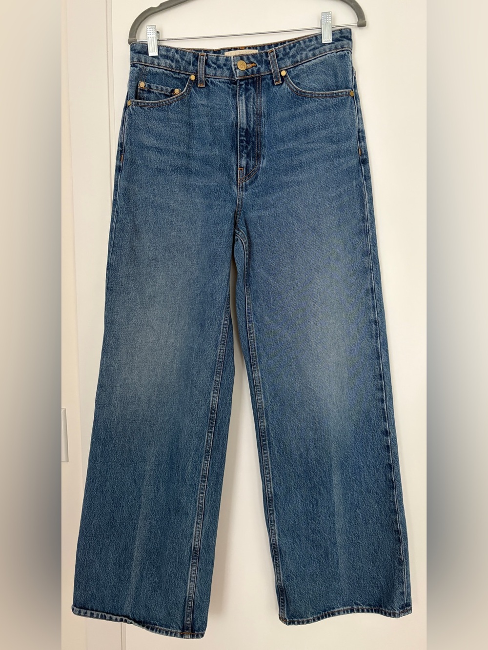 Ulla Johnson The Willow Wide Leg Jeans - size 27